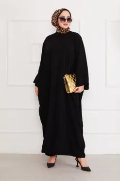 Alternative view of Ceyda Modest Abaya Black