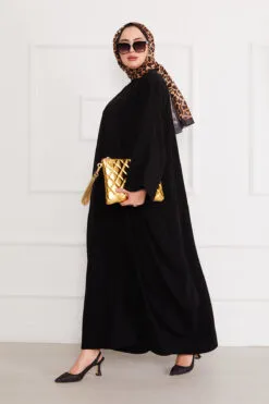 Ceyda Modest Abaya Black