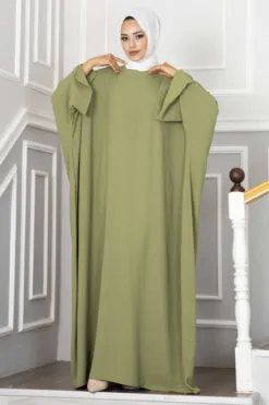 Ceyda Modest Abaya Green