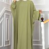 Ceyda Modest Abaya Green - Image 4