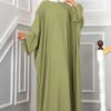 Ceyda Modest Abaya Green - Image 5