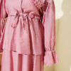 Flower Brooch Belted Tunic Set - Image 4