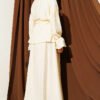 Flower Brooch Belted Tunic Set - immagine 3