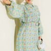 Floral Long Shirt Assorted 4