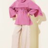 Removable Shawl Detail Modal Tunic - immagine 2