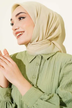 Plain Flannel Cotton Scarf