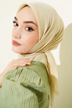 Alternative view of Plain Flannel Cotton Scarf