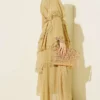 Lace Asymmetric Layered Dress – Image 3
