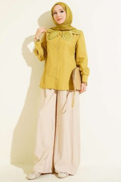 Alternative Ansicht von Lace Baby Collar Poplin Shirt