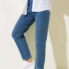 Skinny Fit Mini Ripped Detail Jeans