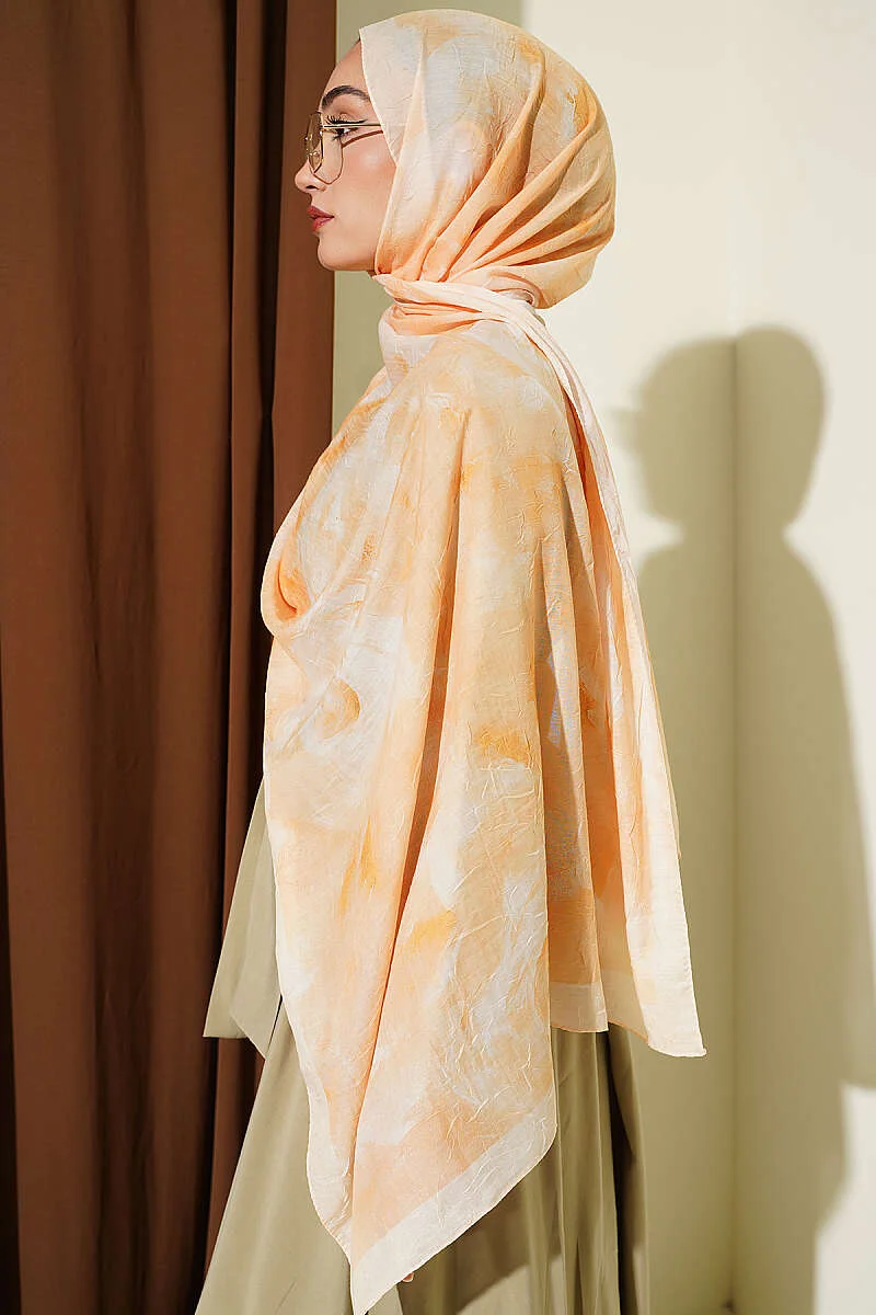 Assorted Bamboo Crepe Series 1 Yellow - Image 3