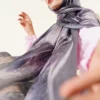 Patterned Liva Modal Crepe Shawl