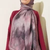 Patterned Liva Modal Crepe Shawl