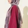 Patterned Liva Modal Crepe Shawl – Bild 3