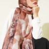 Patterned Soft Shawl Assortment 1 Brown - Image 10