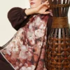 Patterned Soft Shawl Assortment 1 Brown - Image 11