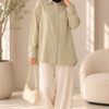 Oversized Off-Shoulder Shirt – Bild 2