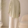Oversized Off-Shoulder Shirt – Bild 3