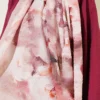 Floral Bamboo Crinkle Shawl Powder Pink - immagine 4