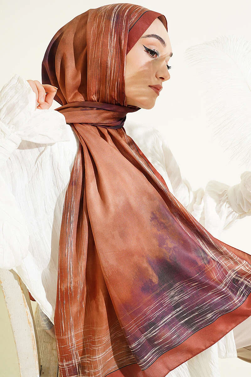 Marble Pattern Shawl