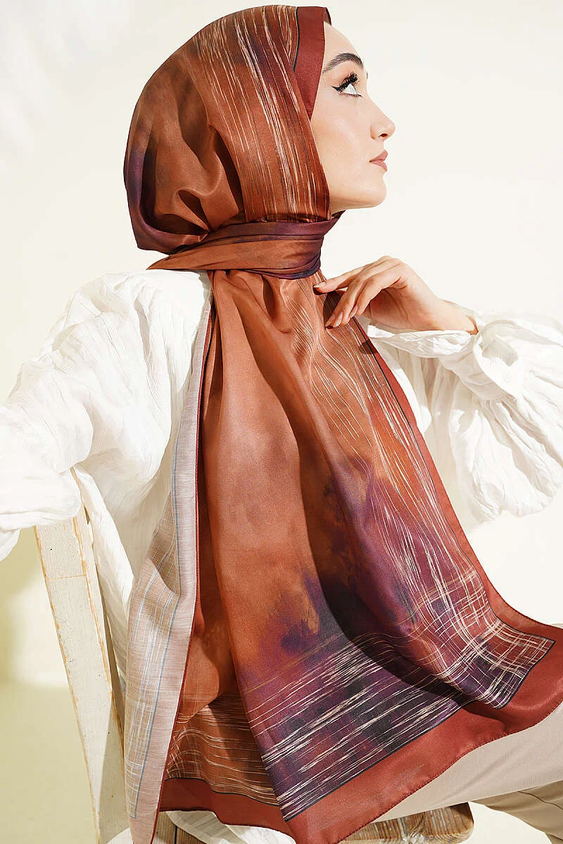 Marble Pattern Shawl - الصورة 2