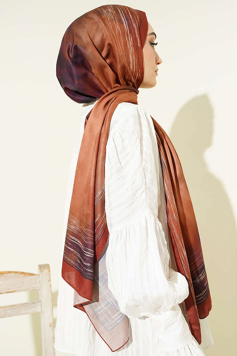 Marble Pattern Shawl - الصورة 3