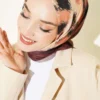 Striped Patterned Bamboo Scarf