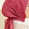 Striped Patterned Scarf - Image 4