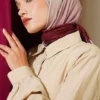 Striped Bamboo Crinkle Scarf