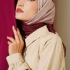 Striped Bamboo Crinkle Scarf - Afbeelding 2