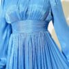 Skirt Blue wholesale dress view 4 - Hicabistan Turkey factory