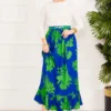 Ruffled Skirt Navy Blue - Image 3