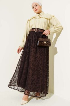 Alternative view of Ruffled Detail Short Shirt