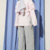 ⁦Ruffled Tie Waist Tunic Pink⁩ - الصورة ⁦3⁩