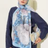 Bamboo Krash Shawl Baby Blue