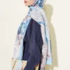 Bamboo Krash Shawl Baby Blue - Afbeelding 3