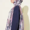 Bamboo Krash Shawl Lilac – Image 3