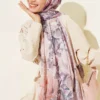 Bamboo Krash Shawl Powder Pink - Afbeelding 2