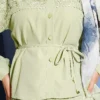 Lace Detailed Skirted Two-Piece Set - Imagen 4