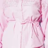 Lace Detailed Skirted Two-Piece Set Pink - Imagen 4