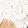 Oversized Tunic with Polka Dots Yellow - Afbeelding 4