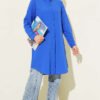 Hidden Button Long Basic Shirt Benetton – Image 2