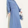 Jacketed Jumper Set Indigo