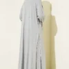 Basic Three-Piece Set with Cardigan Grey - Imagen 3