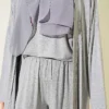 Basic Three-Piece Set with Cardigan Grey - Imagen 4
