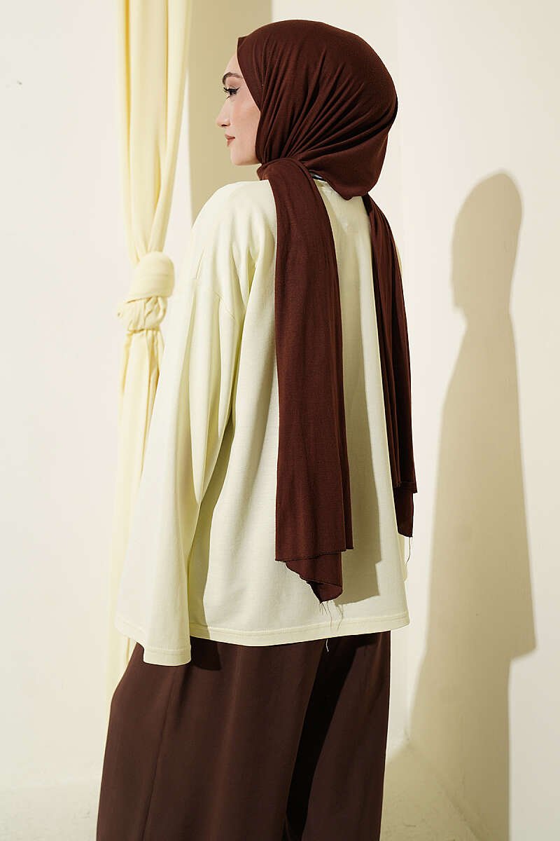 Mandarin Collar Loosely Fitted Tunic Yellow - Image 3