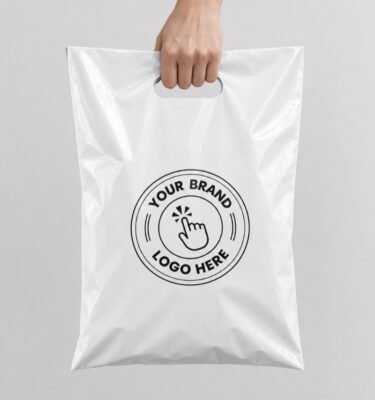 Hicabistan branded shopping bag with handle