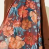 Floral Italian Chiffon Scarf - الصورة 4