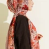 Floral Italian Chiffon Scarf - immagine 3