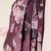 ⁦Floral Liva Crush Modal Scarf Plum⁩ - الصورة ⁦4⁩